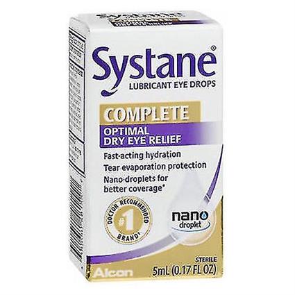 Systane Complete Optimal Dry Eye Relief Lubricant, 5 ml (embalagem de 1)