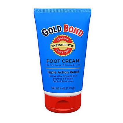 Creme de pé terapêutico Gold Bond, 4 oz (Pacote de 1)