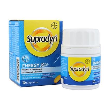 Supradyn Energy 50 + Antioxidant 30 tablets
