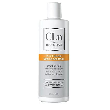 CLn 2 em 1 Suave Lavagem & Shampoo 240ml