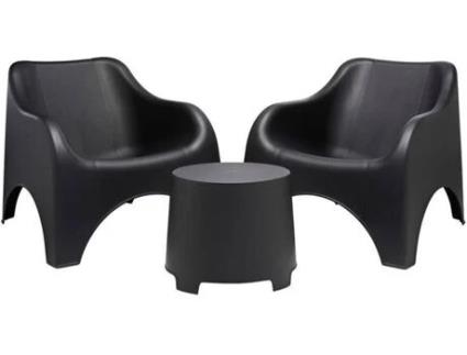 Conjunto de Jardim IPAE Cloud Antracite