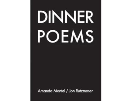 Livro Dinner Poems Amanda Montei (Inglês)