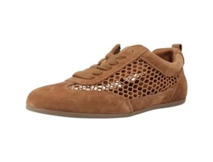 Sapatos De Mulher La Strada Tecido Castanho (36)