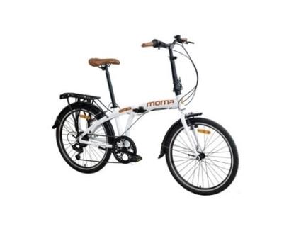 Bicicleta Urbana Dobrável LIGHT 24, Alumínio, 7 Velocidades SHIMANO, Selim Confortável.