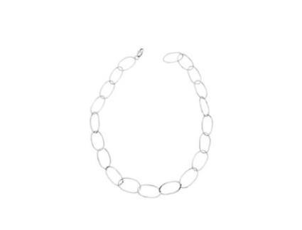 Gargantilha de Mil Correntes. 100% Prata 925. PLATA ÚNICA