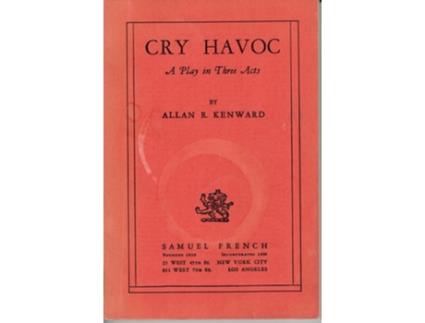 Livro Cry Havoc de Allan Richard Kenward (Inglês)