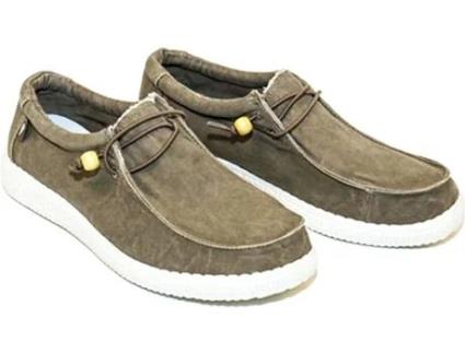 Sapatos WALKIN PITAS 150 Wallabi Algodão Mulher (46 - Castanho)