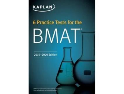 Livro 6 Practice Tests for the BMAT de Kaplan Test Prep (Inglês)