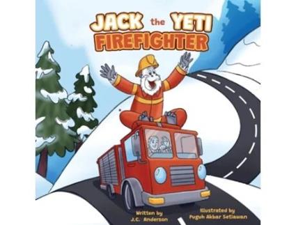 Livro Jack the Yeti Firefighter de JC Anderson (Inglês)