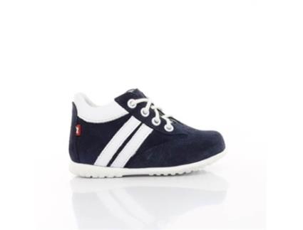 Sapatos de Bebé EMEL Pele Azul (20)