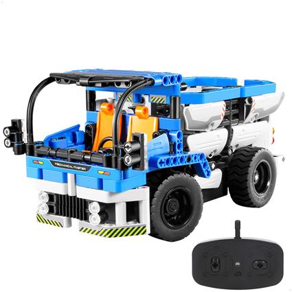 Im.master Jogo De Construção 2-in-1 Concrete Mixer Remote Control Truck-394 Pcs
