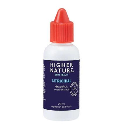 Higher Nature Líquido Citricidal de Natureza Superior 25ml (CIL025)
