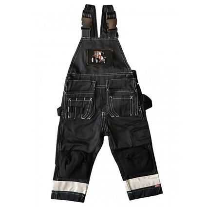 Vxo Kids Calças suspensórios com refletor Loxy Preto 100