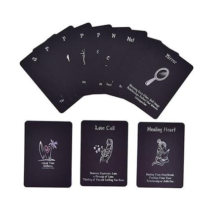 Shanghai Yiting Trading Co Ltd 54 Island Time Wellness Love Oracle Cards Tarot Card Divination Board Game Cards_x000D_ one size