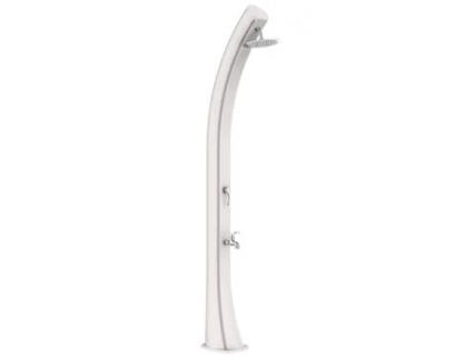 Chuveiro Solar Starmatrix Rioxxl Ss0935xxl Branco Curvo em Polietileno H226 cm Branco. Duche solar branco para o exterior.