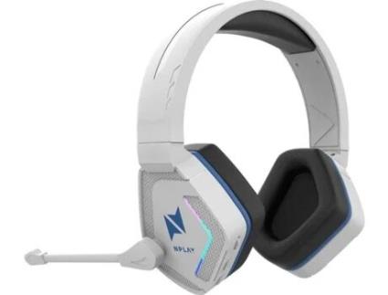 Auscultadores Bluetooth NPLAY Contact 2.0 (Outlet Grade B - On Ear - Microfone - Branco)