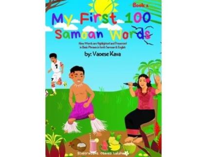 Livro My First 100 Samoan Words Book 1 Vaoese Kava (Inglês)