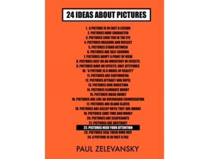 Livro 24 Ideas about Pictures Paul Zelevansky (Inglês)
