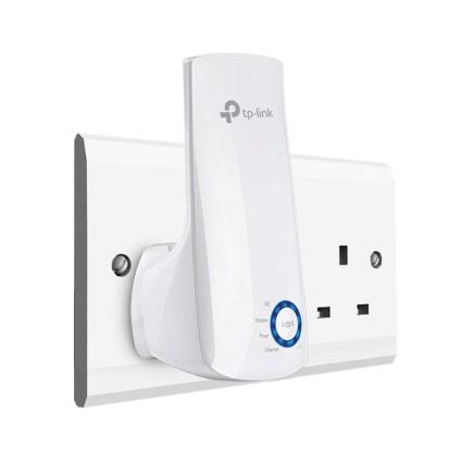 Repetidor Universal TP-Link TL-WA850RE N300, Wi-Fi / Hotspot com Ethernet, Plug and Play