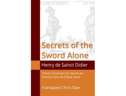 Livro Secrets of the Sword Alone Chris Slee (Inglês)