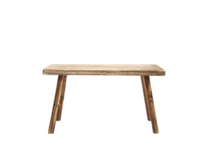 Banco HOUSE DOCTOR em madeira Nadi (80 x 38 x 43 cm)