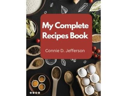 Livro My Complete Recipes Book de Connie D Jefferson (Inglês)