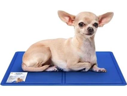 Cama para animais de estimação com tapete refrescante 50x90 cm Petitto