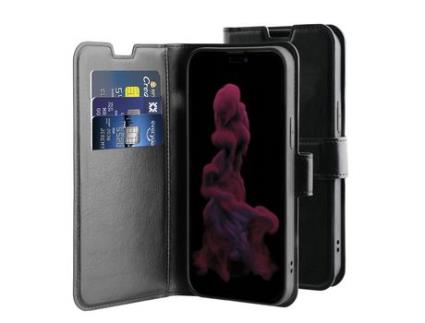 Capa Fólio para iPhone 14 Pro Max BEHELLO Plástico Preto