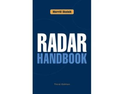 Livro Radar Handbook Third Edition de Merrill Skolnik (Inglês - Capa Dura)