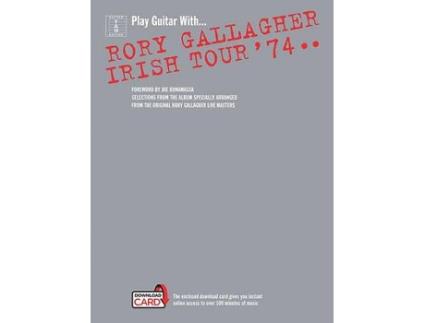 Livro play guitar with... rory gallagher - irish tour '74 (book/audio download) de by composer rory gallagher (inglês)