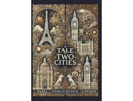 Livro A Tale of Two Cities de Charles Dickens (Inglês - Capa Dura)