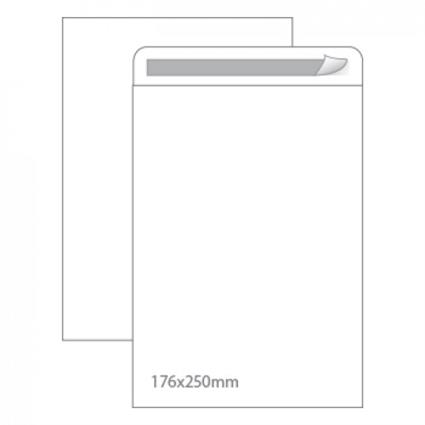 Envelopes Saco 176x250mm B5 Branco 090g Autodex 250un