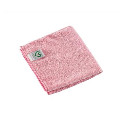 Pano Reciclado R-MicroTuff Swift 38x35cm Vermelho Vileda Professional 5un