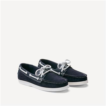 Sapatos de vela em pele, com atacadores, La Redoute Collections