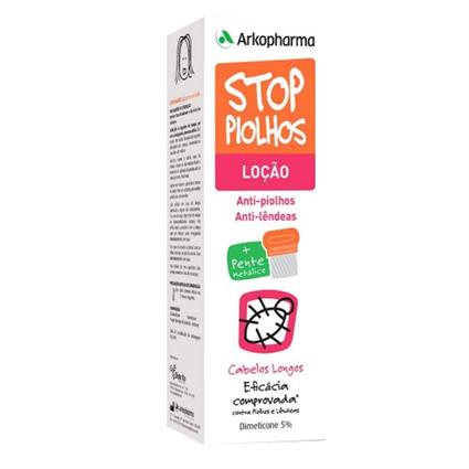 Stop Piolhos Loção Cabelos Longos com Pente 100ml