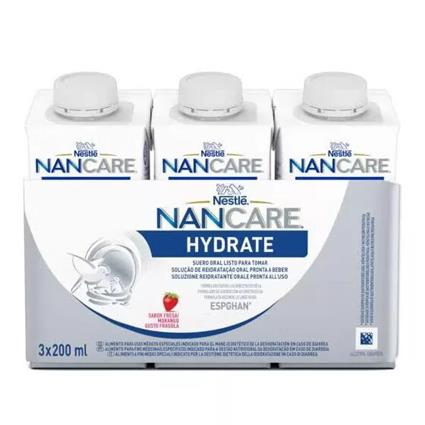 NanCare Hyrate Morango 3x200ml