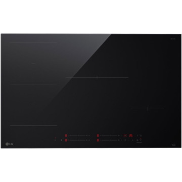 ACIMA. LG CI5Z3025BN 80CM 4F ZONA DE INDUÇÃO FLEXÍVEL