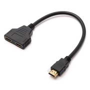 CABO SPLITTER HDMI C/ 1 ENTRADA E 2 SAÍDAS, ULTRA HD