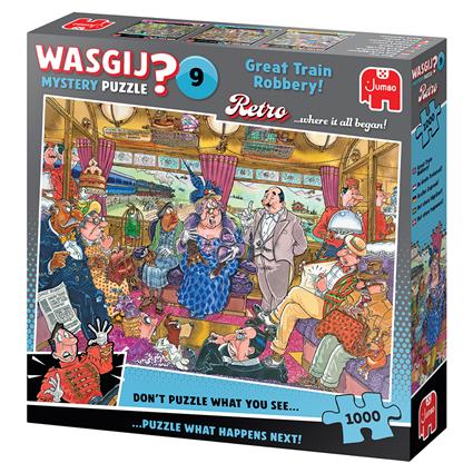 Wasgij Mistério Retrô 9 Assalto Ao Grande Comboio! (1000 Peças) (1110100504) Puzzle