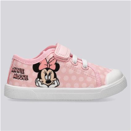 Sapatilhas Minnie - Rosa - Sapatilhas Velcro Menina tamanho 22