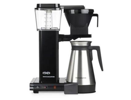 Kbgt 741 Cafeteira com filtro preto Thermos Moccamaster