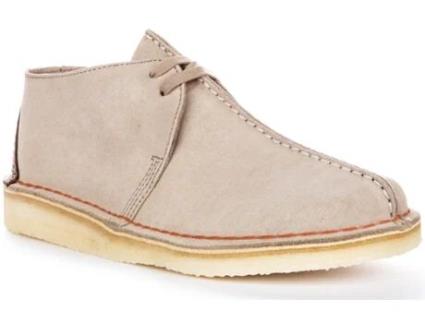 Sapatos de Homem CLARKS ORIGINALS Bege (42.5)