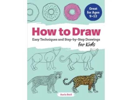 Livro How to Draw de Aaria Baid (Inglês)