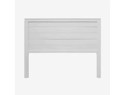 Cama com Cabeceira Criptana PEJECAR Branco (120x160x4cm)