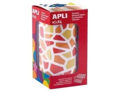 Livro Rollo Gomets Moisaico Removible Naranja Rojo Y Amarillo De Desconocido (espanhol)