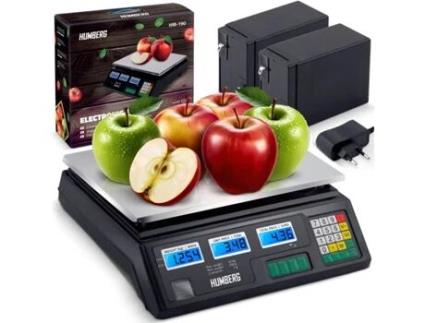 Balança Eletrônica Para Loja Humberg Mh-190 - Capacidade De 40 Kg