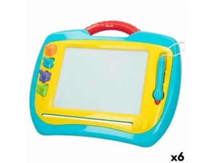 Quadro Mágico PLAYGO Plástico 35 X 30 X 4 Cm 6 Unidades