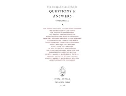 Livro Sri Chinmoy Answers IX de Sri Chinmoy (Inglês - Capa Dura)