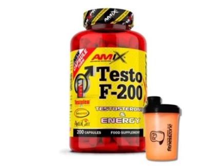 Testo F-200 200 Caps - Neutro SHAKER Fitnesszone GRÁTIS!