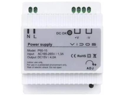 Zasilacz Vidos P60/15